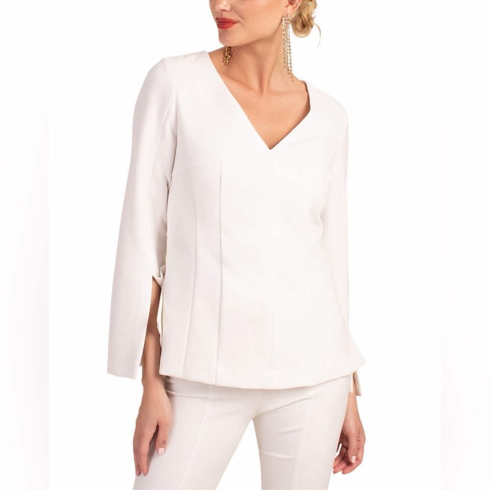 NWT Trina Turk Long Sleeve Blouse Size Small